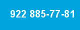 922 885-77-81 922 885-77-81